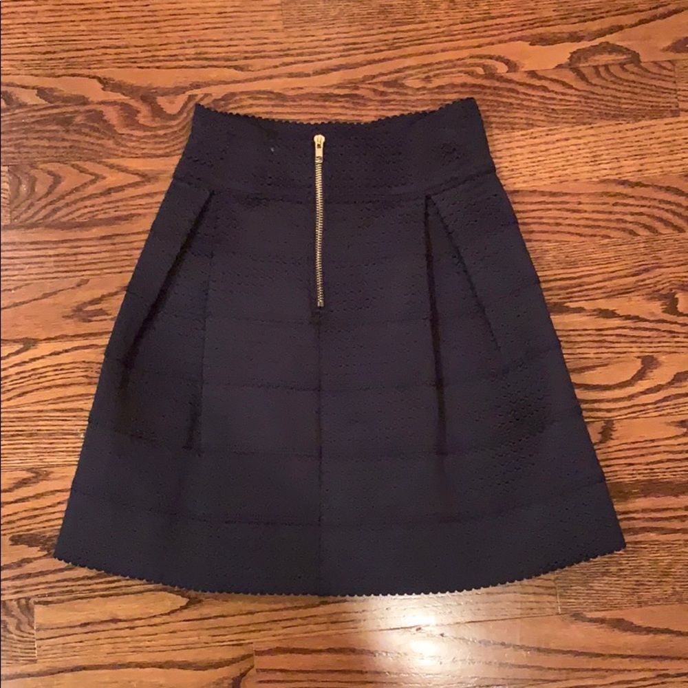 Ginger G, small navy blue skirt